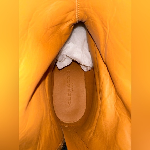 CLERGERIE Paris Canada2 Nubuck Leather Tall Riding Style Boots US 8/EU 3… - Picture 8 of 15